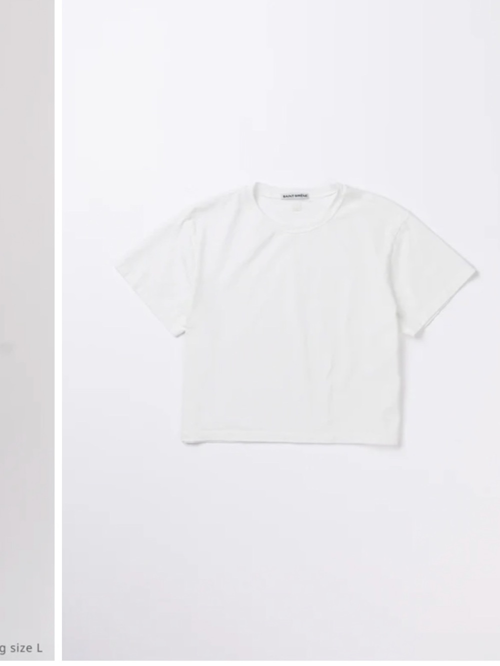 Saint Sirène The Girlfriend Tee NWT Sold Out - Picture 6 of 10